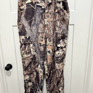 Vintage Westark Camouflage Hunting Cargo Pants 38-32 With Adjustable Waist